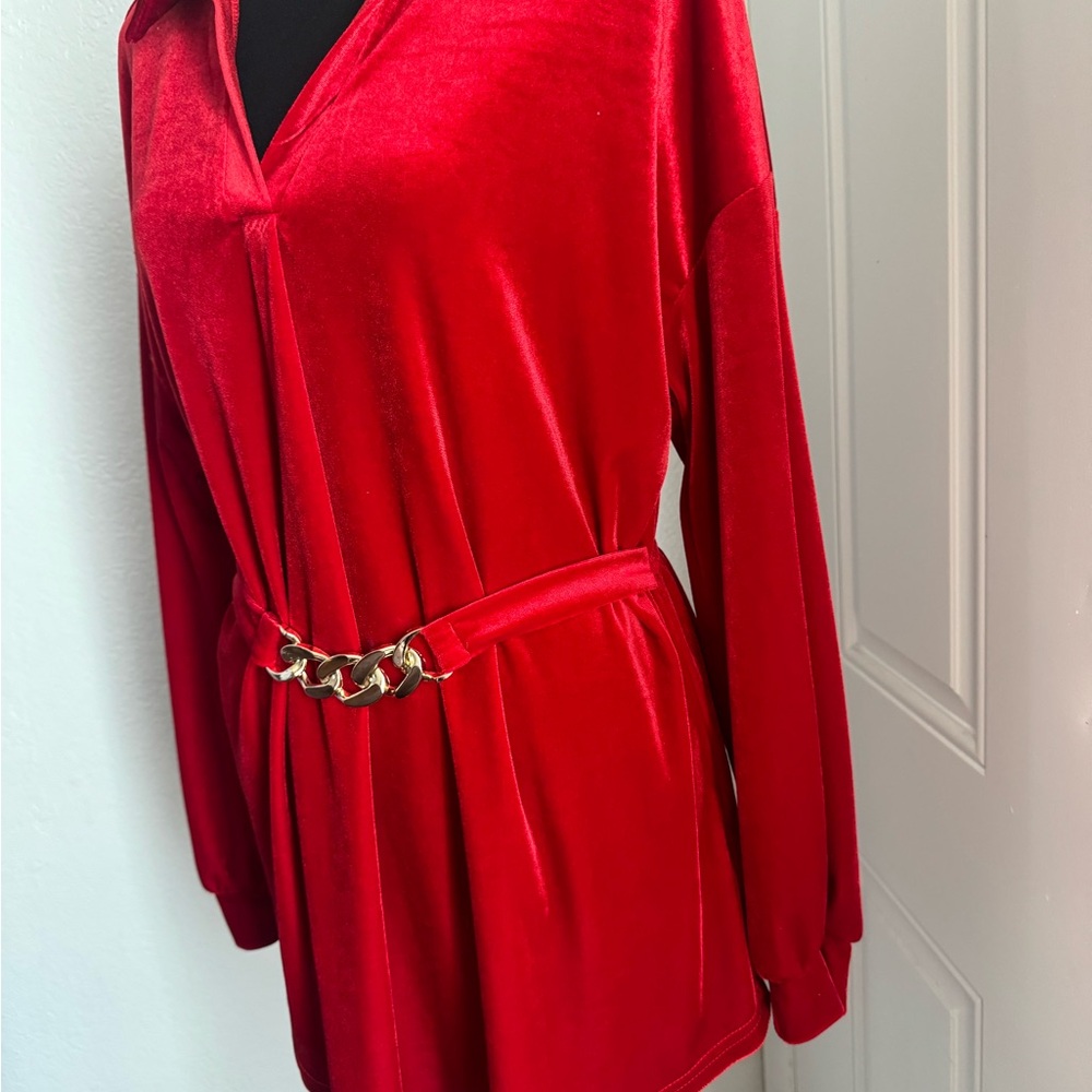 Women’s Suede Blouse
